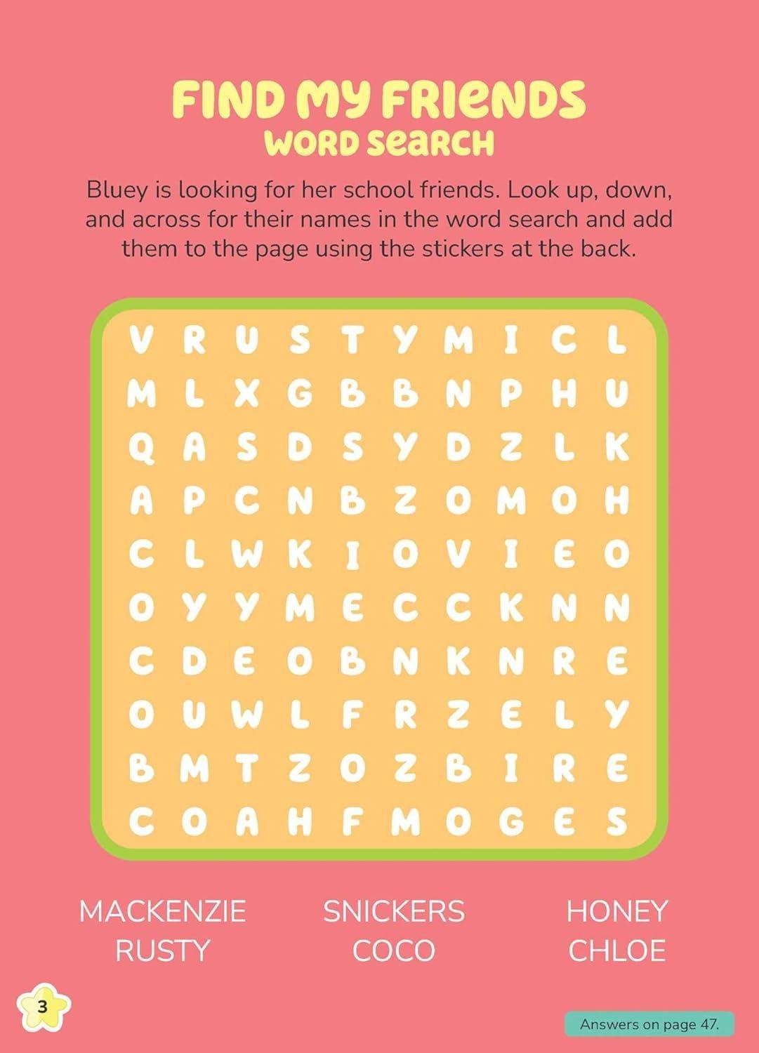 Sách ngoại văn: Bluey Stickertivity - Best Friends