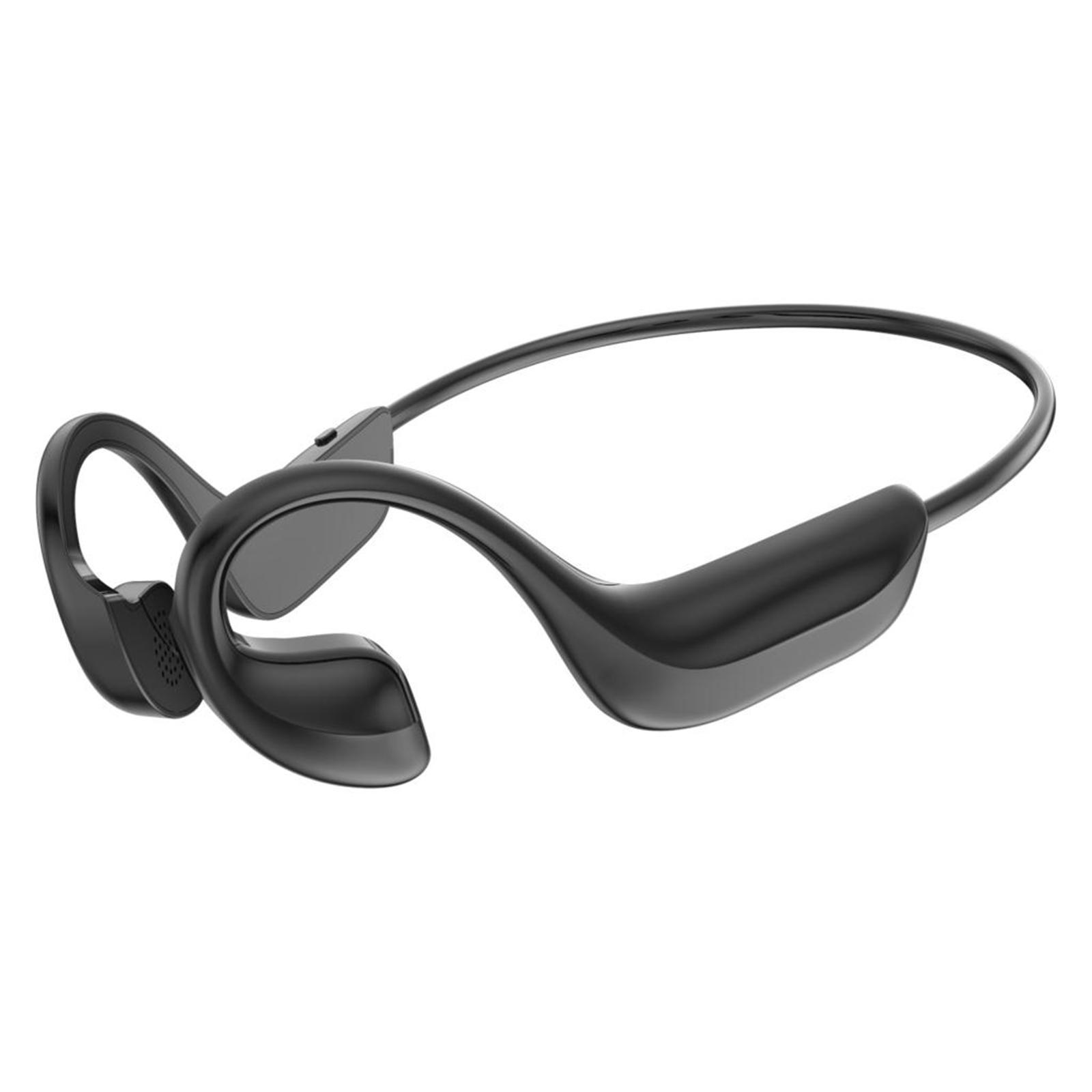 Bluetooth Headphones Sport Stereo Earphone Microphone Black