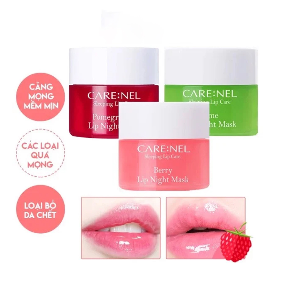 Mặt nạ ngủ môi CARE:NEL Lip Night Mask Hàn Quốc 5G