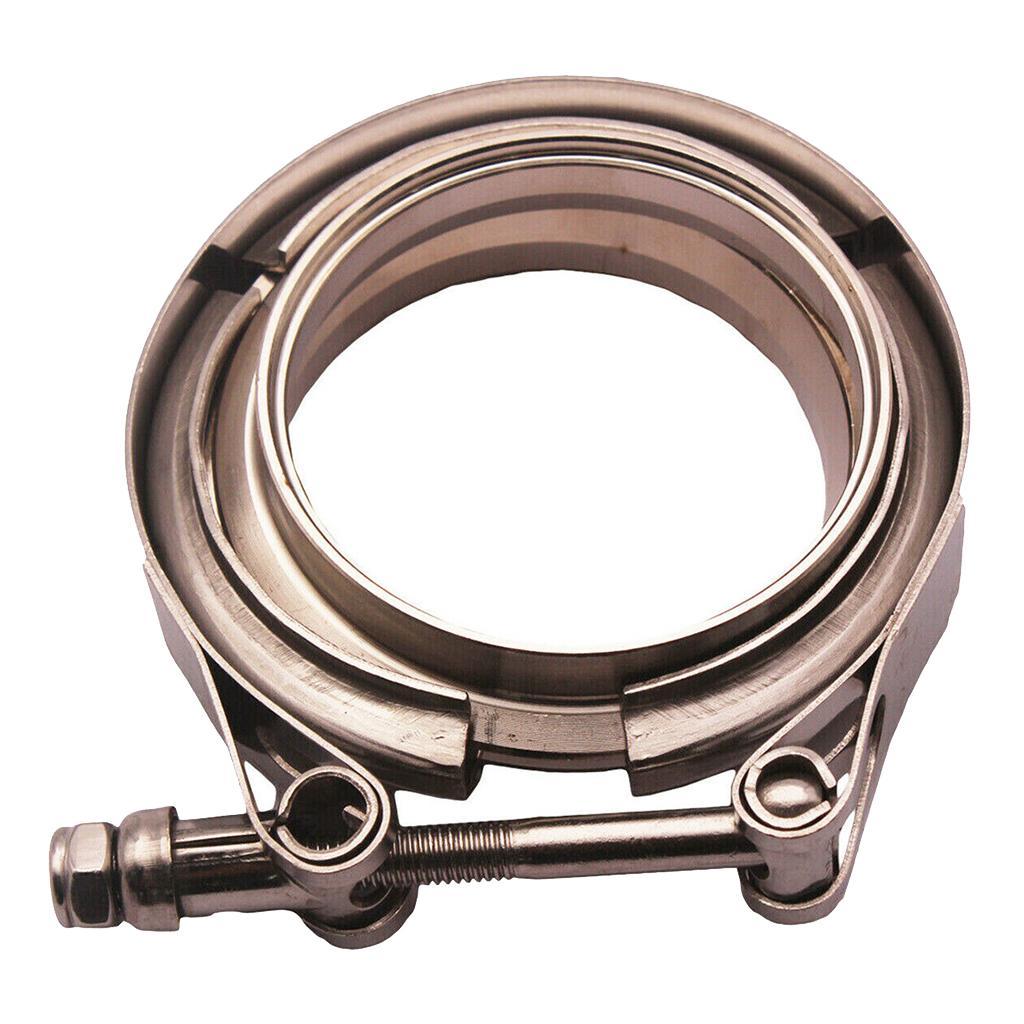 3.5 inch Stainless Steel Exhaust V Band Clamp Flange Kit Flange