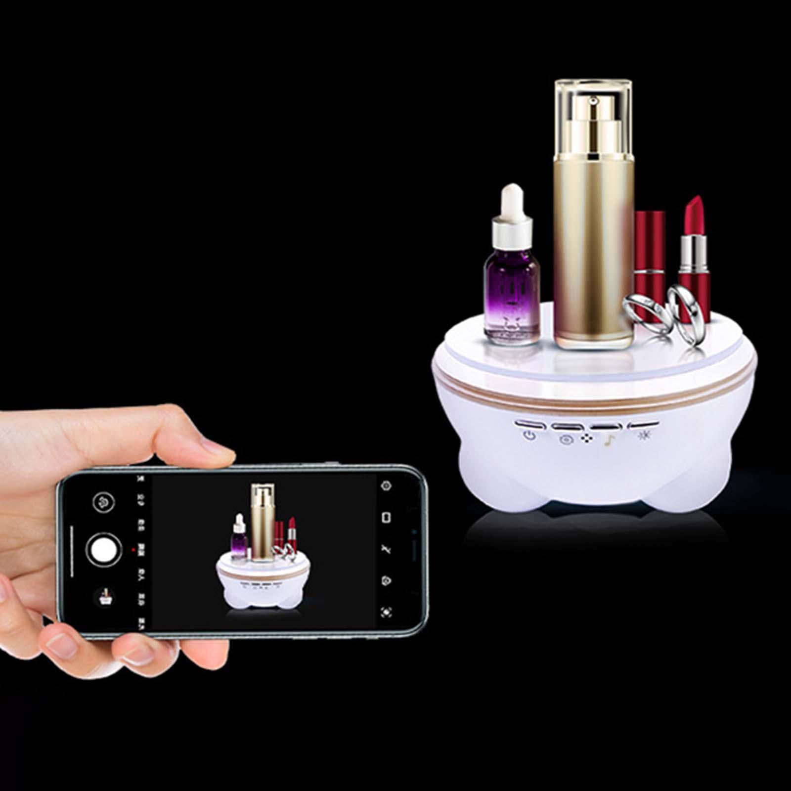 Rotating Display Stand Collectibles Bag Speed Adjustable Bluetooth