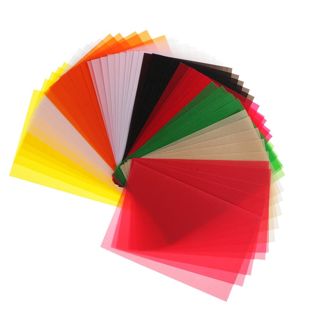 50 Con Coloured Mờ Truy Tìm Giấy Tờ Cho Phác Thảo Tự Làm Giấy Vẽ Thủ Công