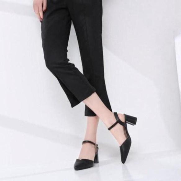 Guốc Nữ 5p Chất Da Dáng Hàn Quốc hàng Loại 1 size 35 - 39