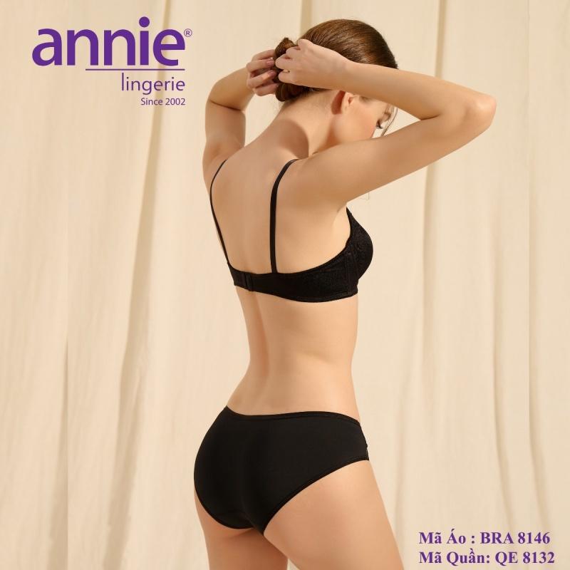 Bộ đồ lót Nữ Annie 8146 Đồng Bộ Chất Liệu Thun Lạnh Thấm Hút Tốt, Co Giãn 4 Chiều Mang Lại Cảm Giác Thoải Mái