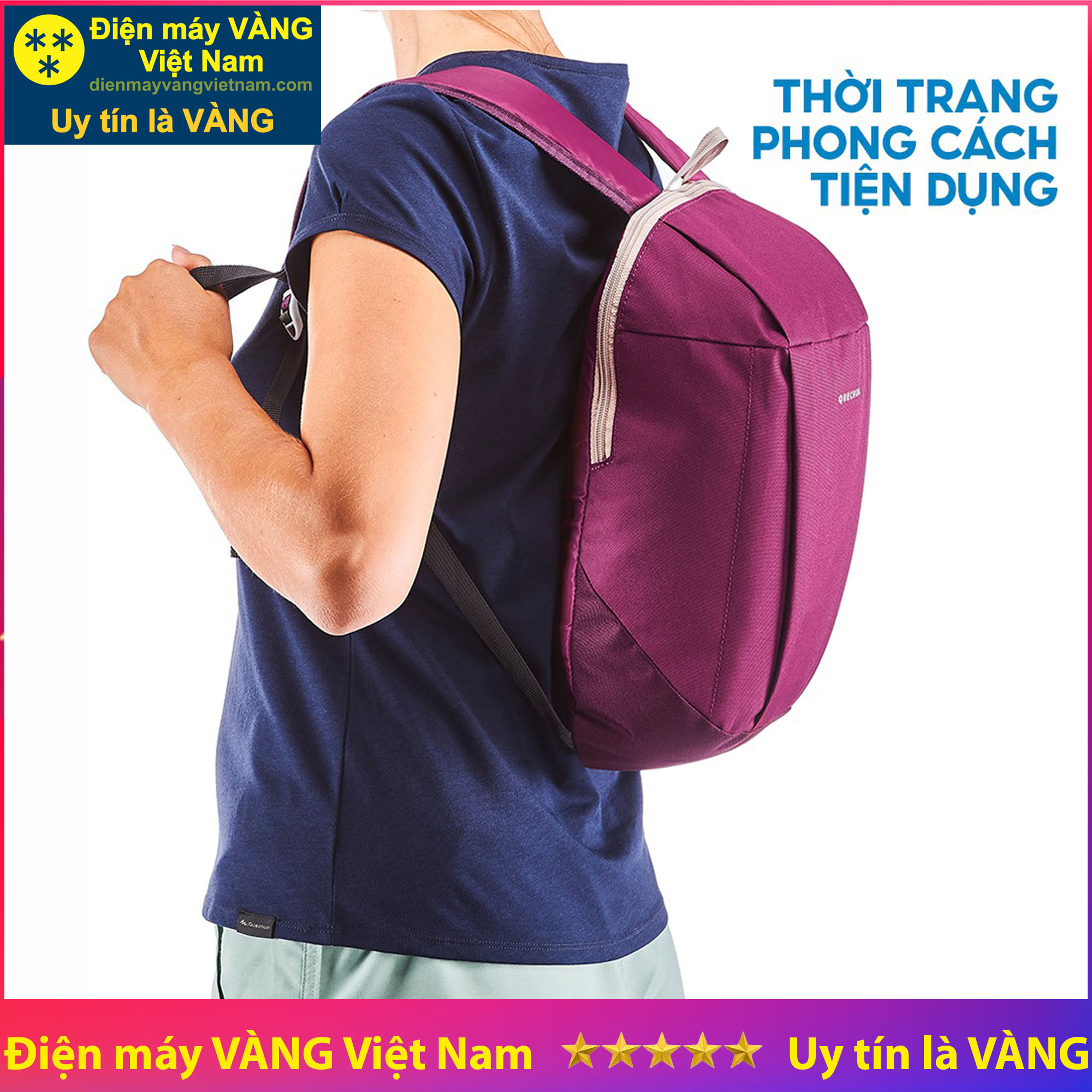 Ba lô du lịch 10 lít tiện dụng cho leo núi, dã ngoại