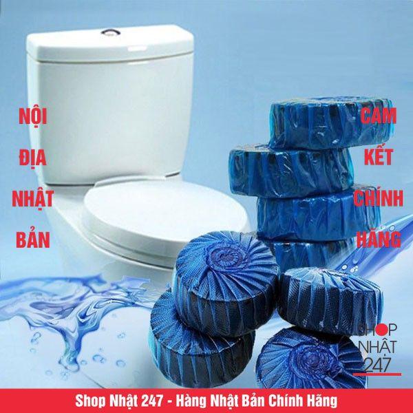 Set 2 viên thả bồn cầu toilet hương lavender NỘI ĐỊA NHẬT BẢN