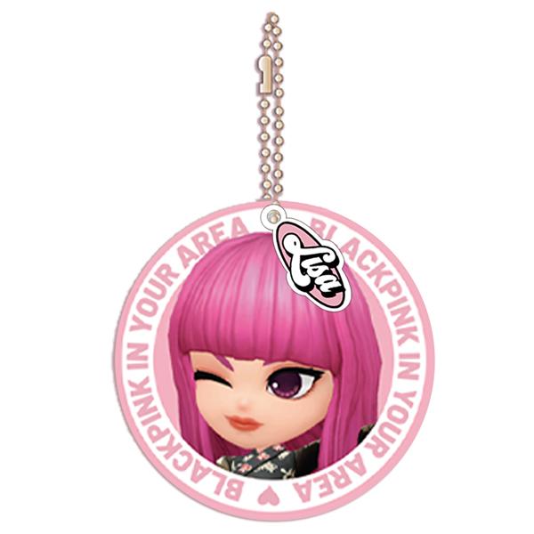 Combo Bộ 4 Móc Khoá Trang Trí Kèm Gương - BlackPink The Game BPTG-2403025 - Đủ Thành Viên