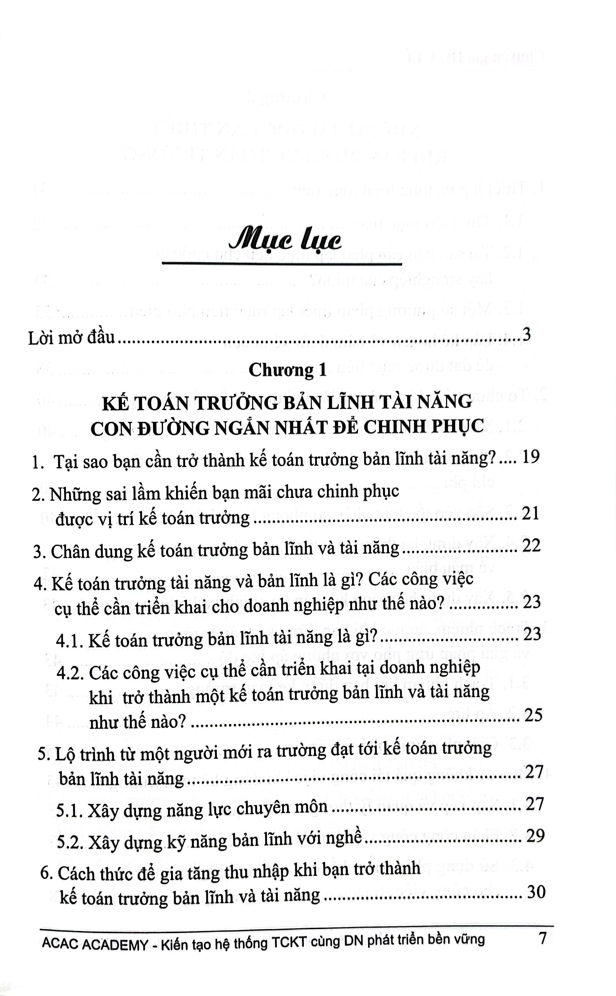Sách - Kế Toán Trưởng - Bản Lĩnh Và Tài Năng - Bìa Cứng