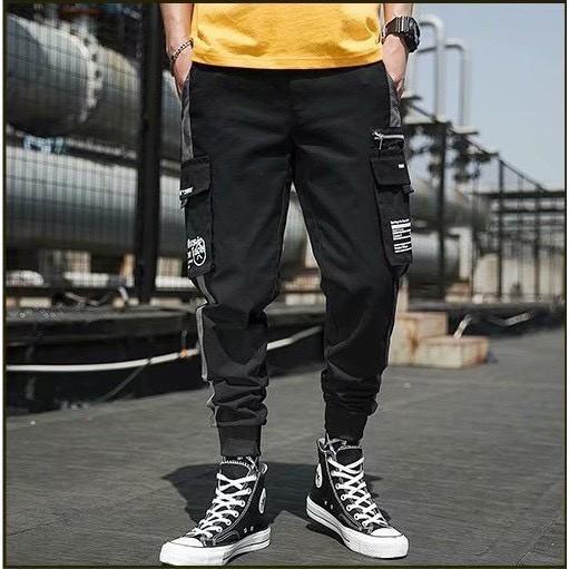 Quần jogger thể thao nam kaki Kiểu túi hộp Cao Cấp dáng bó ống Hàn Quốc chất vải đẹp ống dài