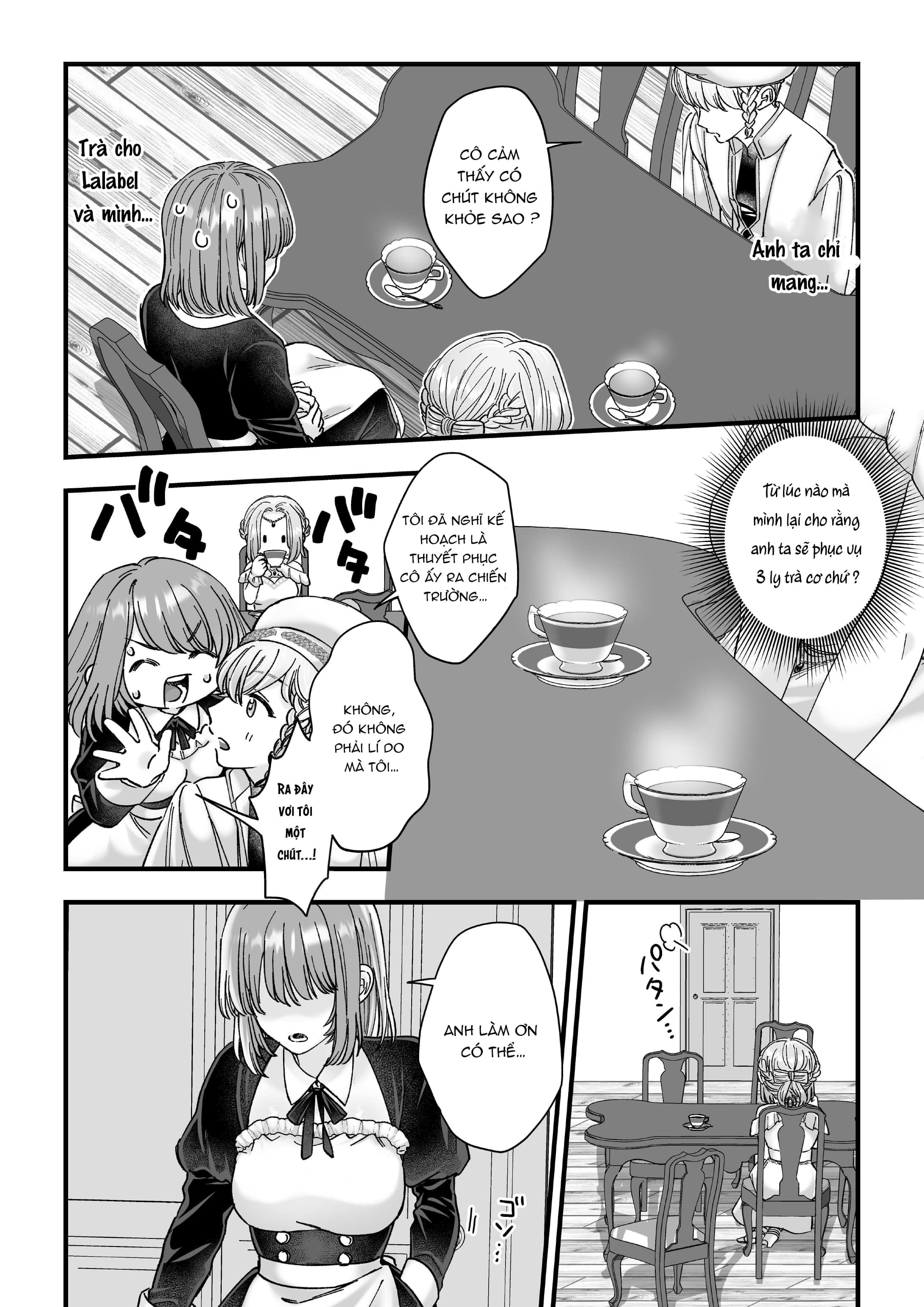 tôi trở thành npc trong otome game và không thể từ chối làm tình chapter 3.2 2