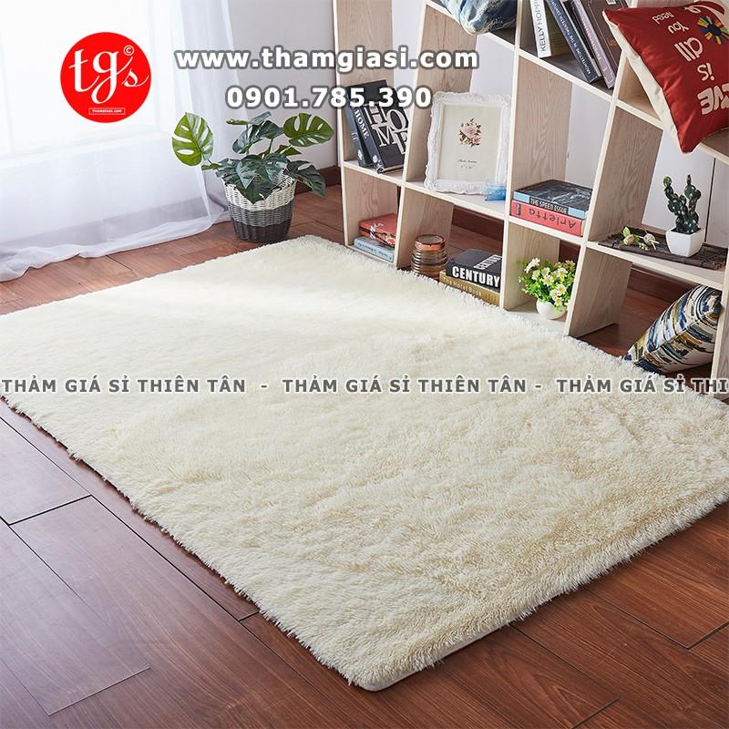 Thảm Lông Xù Cao Cấp | Loại Đế Dày | Thảm Trang Trí Phòng Khách - Phòng Ngủ - Thảm Trải Sofa - Thảm Dành Cho Bé