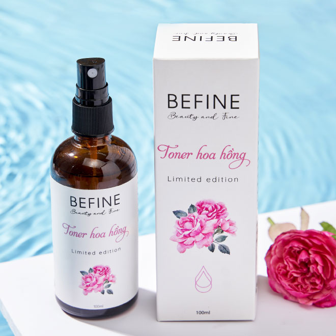 Toner Hoa Hồng BEFINE 100ml [Phiên Bản Giới Hạn]