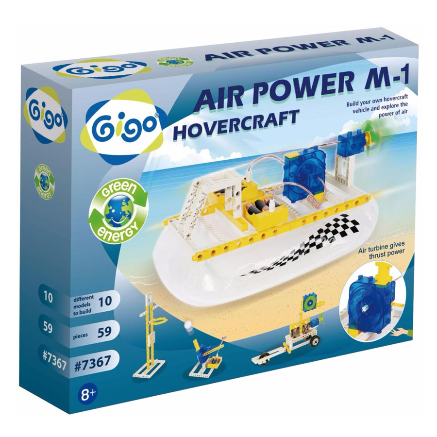 Đồ Chơi Vận Động Gigo Toys - Tàu Đệm Khí Nén 7367