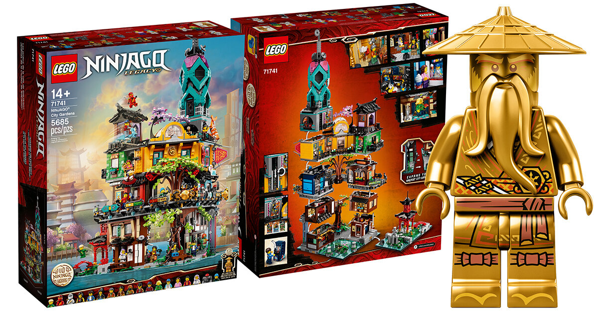 LEGO Ninjago - 71741 - Vườn Thành phố Ninjago (5685 chi tiết)