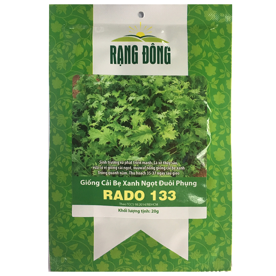 Hạt Giống Cải Đuôi Phụng Rado 133