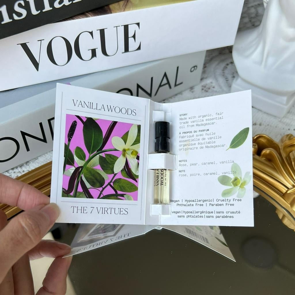 Vial mẫu thử nước hoa The 7 Virtues Vanilla Wood 1.7ml