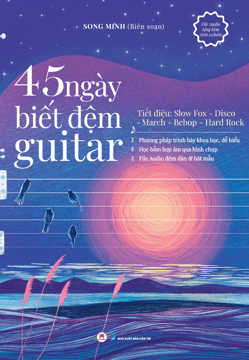 Combo Phương Pháp Học Guitare + 45 Ngày Biết Đệm Guitar (Bộ 2 Cuốn) - HH