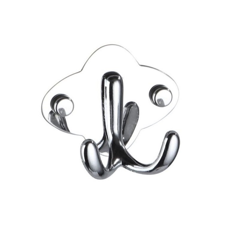 Móc áo, khăn 2 chấu được làm từ chất liệu 100% Inox 304 bền chắc,chịu lực tốt, tải trọng lớn