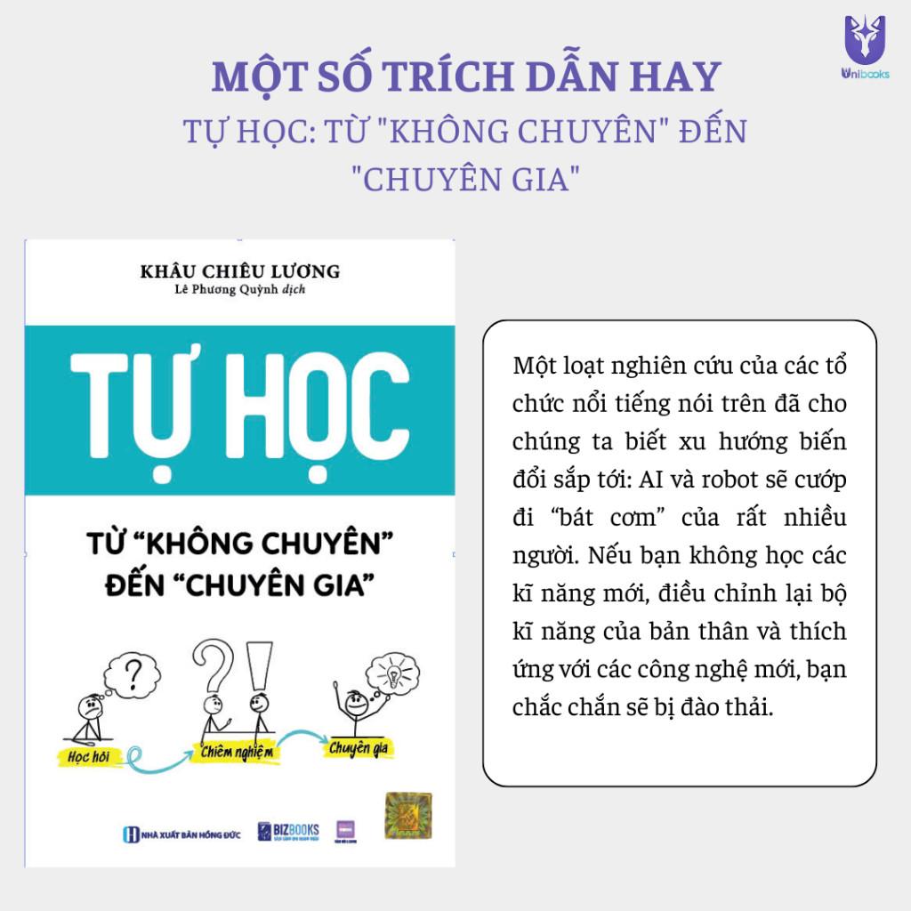 Sách - Tự học: Từ "không chuyên" đến "chuyên gia" - Học Để Dẫn Đầu - Bizbooks