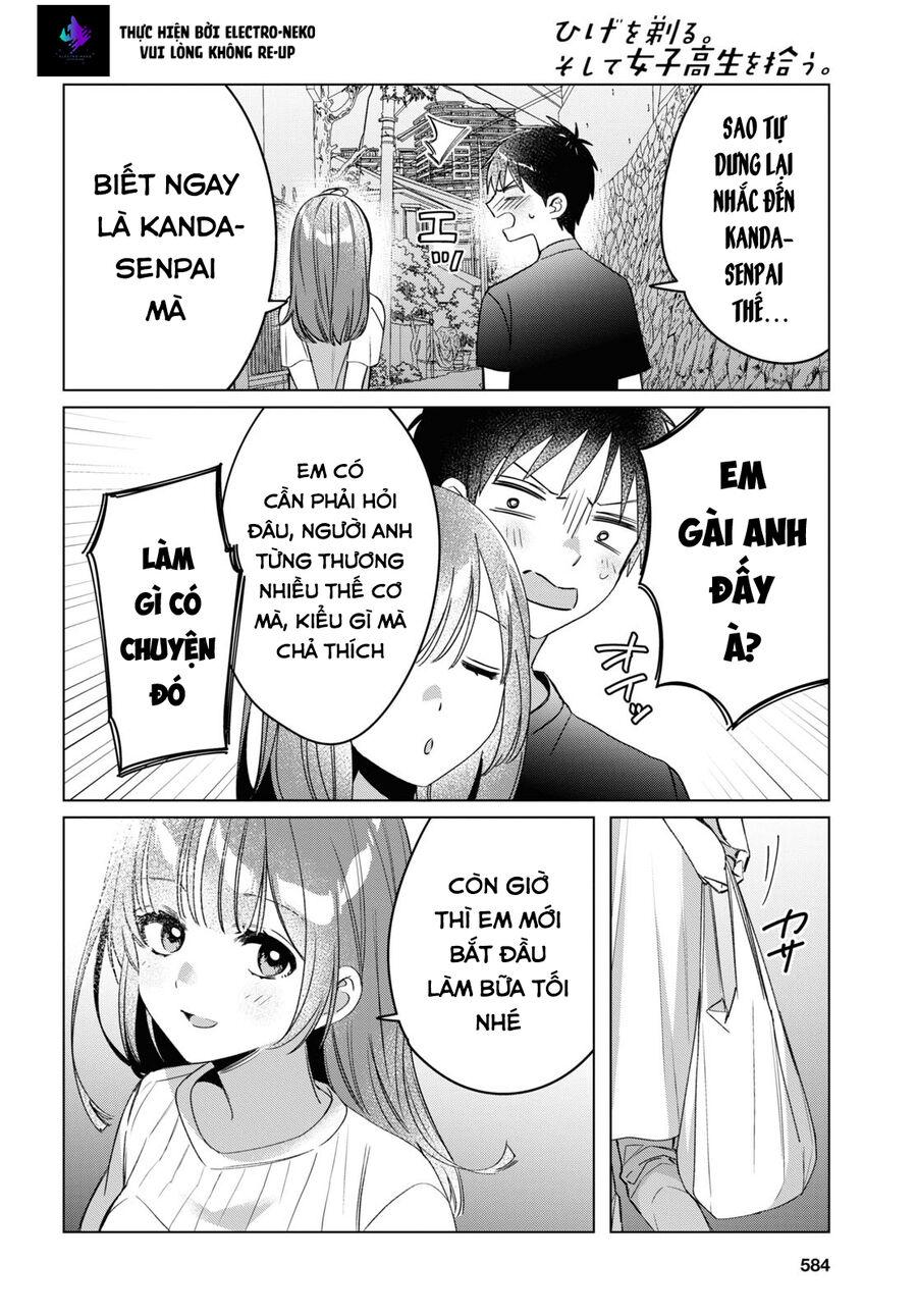 hige wo soru. soshite joshikosei wo hirou. chapter 40 16