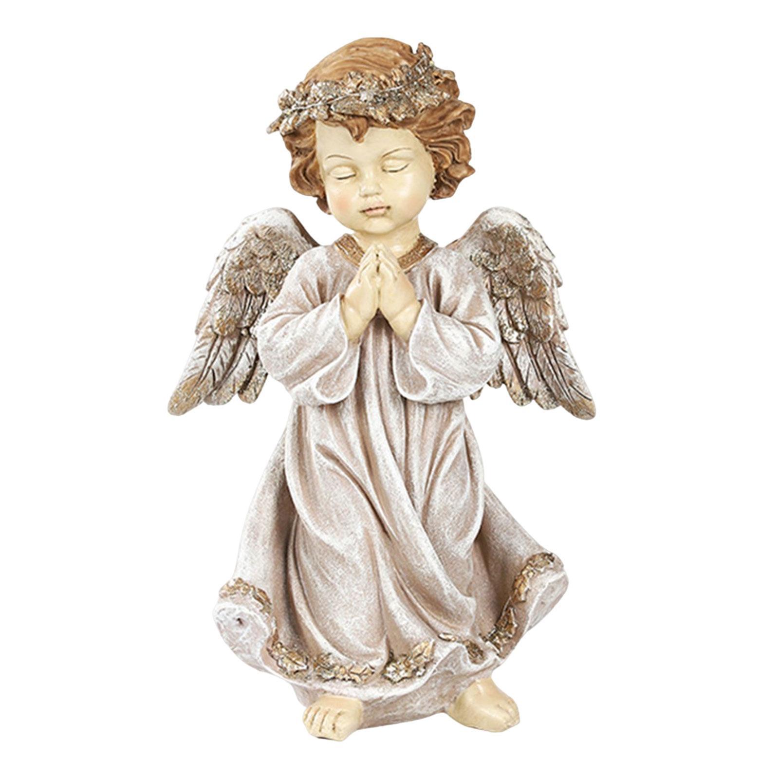Angel Statue Angel Figurine Fairy Statue for   Bookshelf