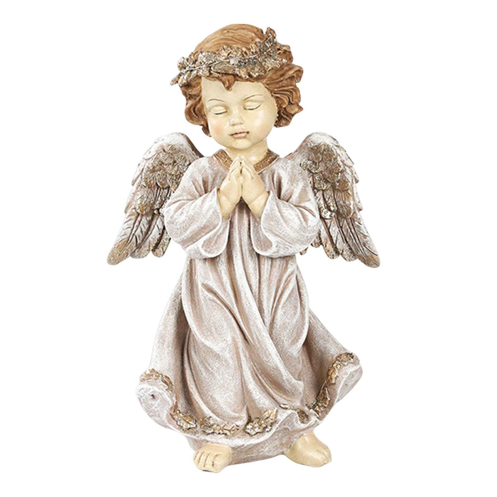 Angel Statue Angel Figurine Fairy Statue for Bookshelf