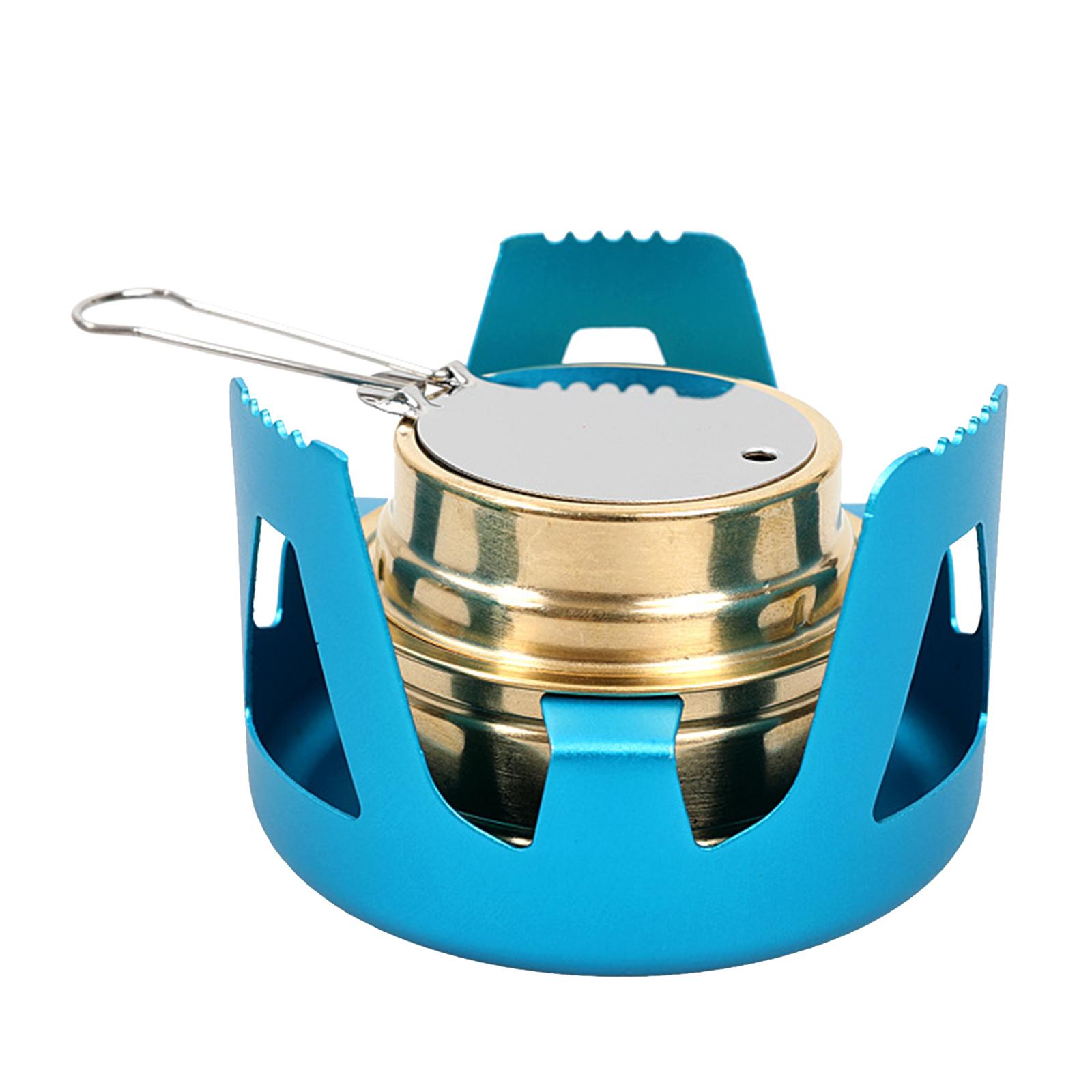 Portable Outdoor Alcohol Stove Burner Lightweight Furnace for Camping Picnic