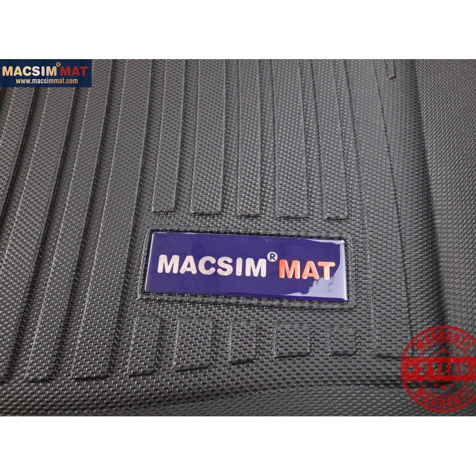Thảm lót cốp New Mercedes C class W205 2017-đến nay nhãn hiệu Macsim chất liệu TPV cao cấp màu đen
