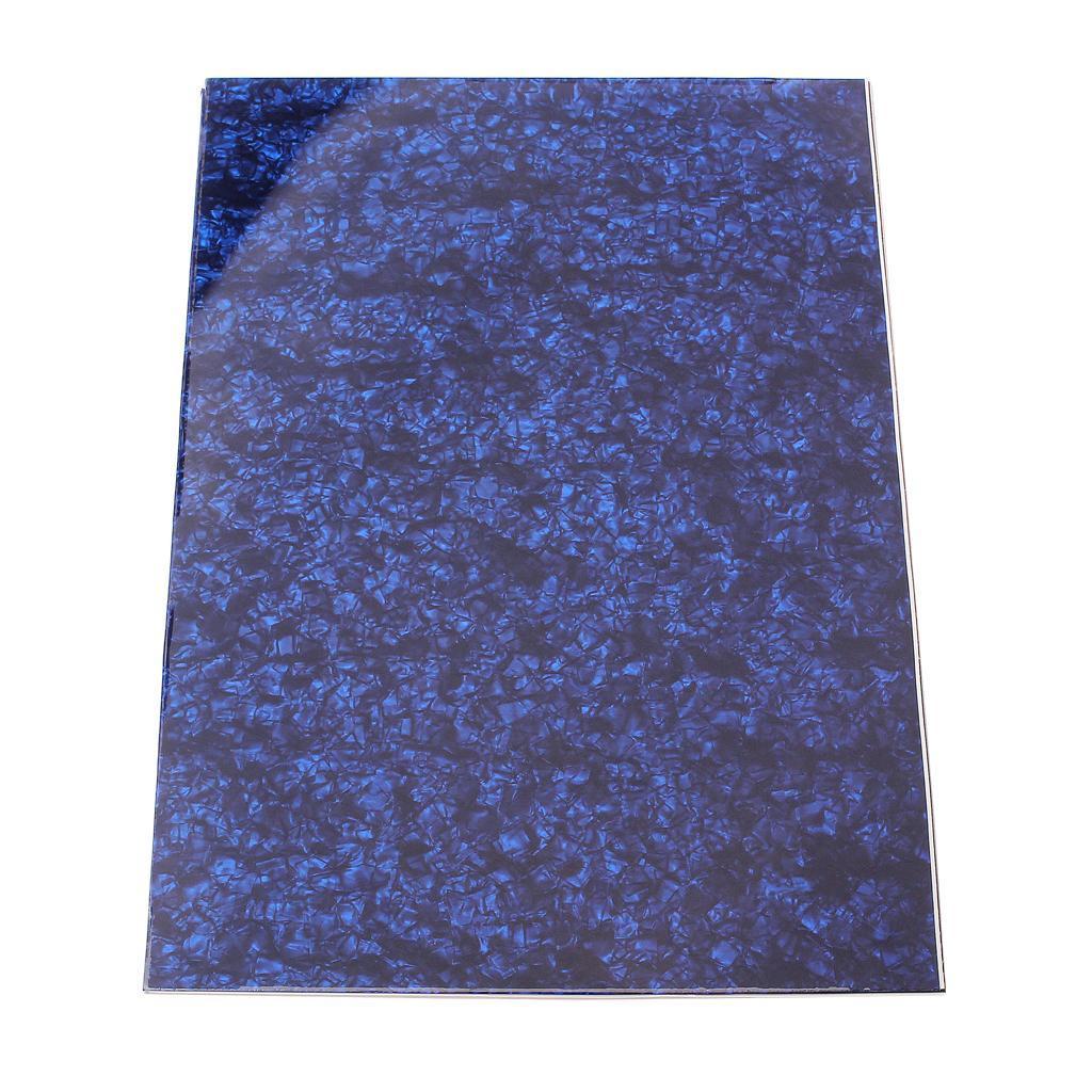 2 Pieces  Guitar Blank Scratch Plate Pickguard Sheet Material