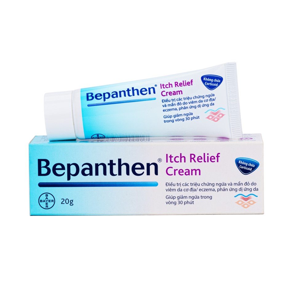 Hình ảnh Kem Giảm Ngứa Và Mẩn Đỏ Bepanthen Itch Relief Cream 20G