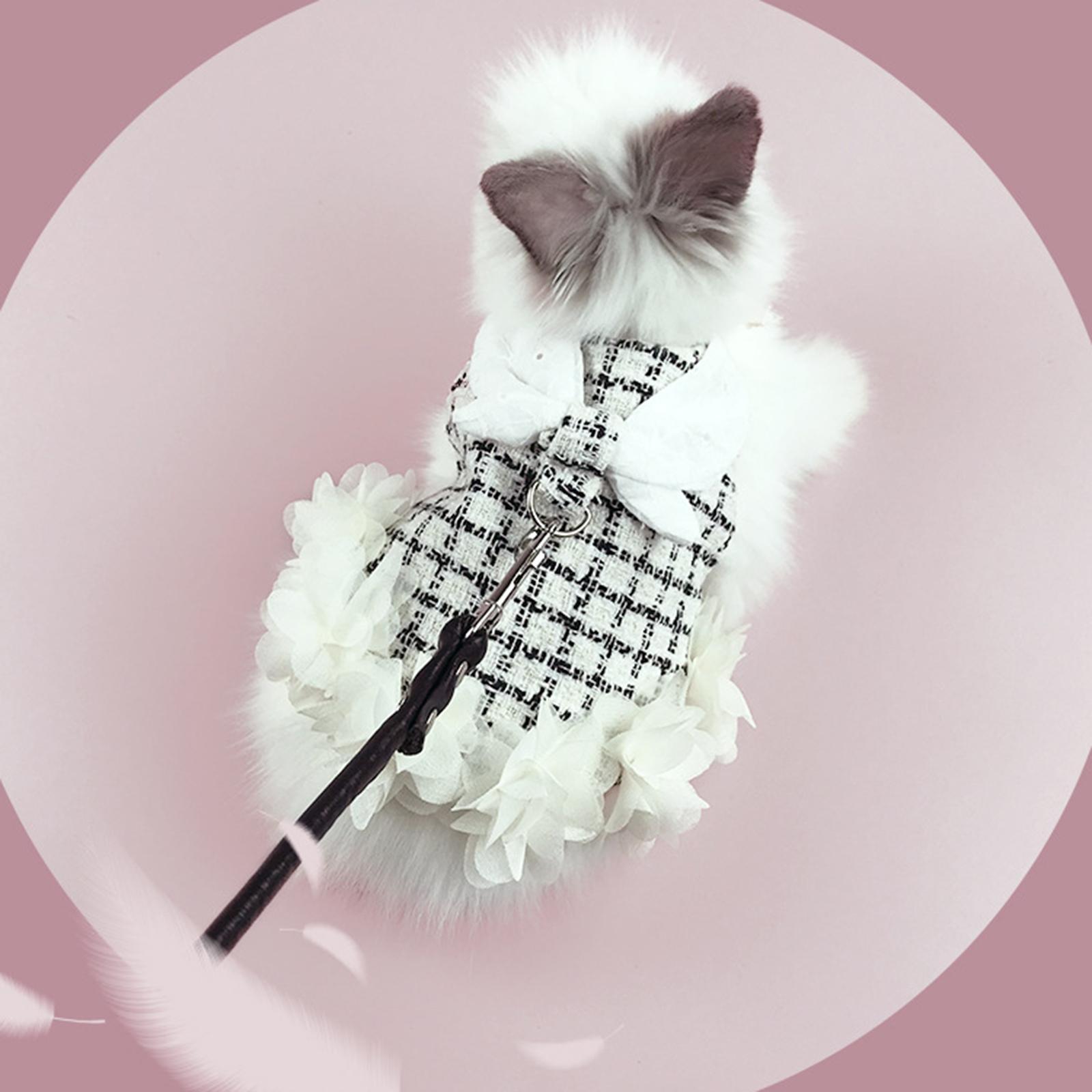 Small Animal Rabbit Vest Harness and Leash Set for Rabbit Guinea Pig Chinchilla Squirrel Clothes Outdoor Walking Pet Supplies