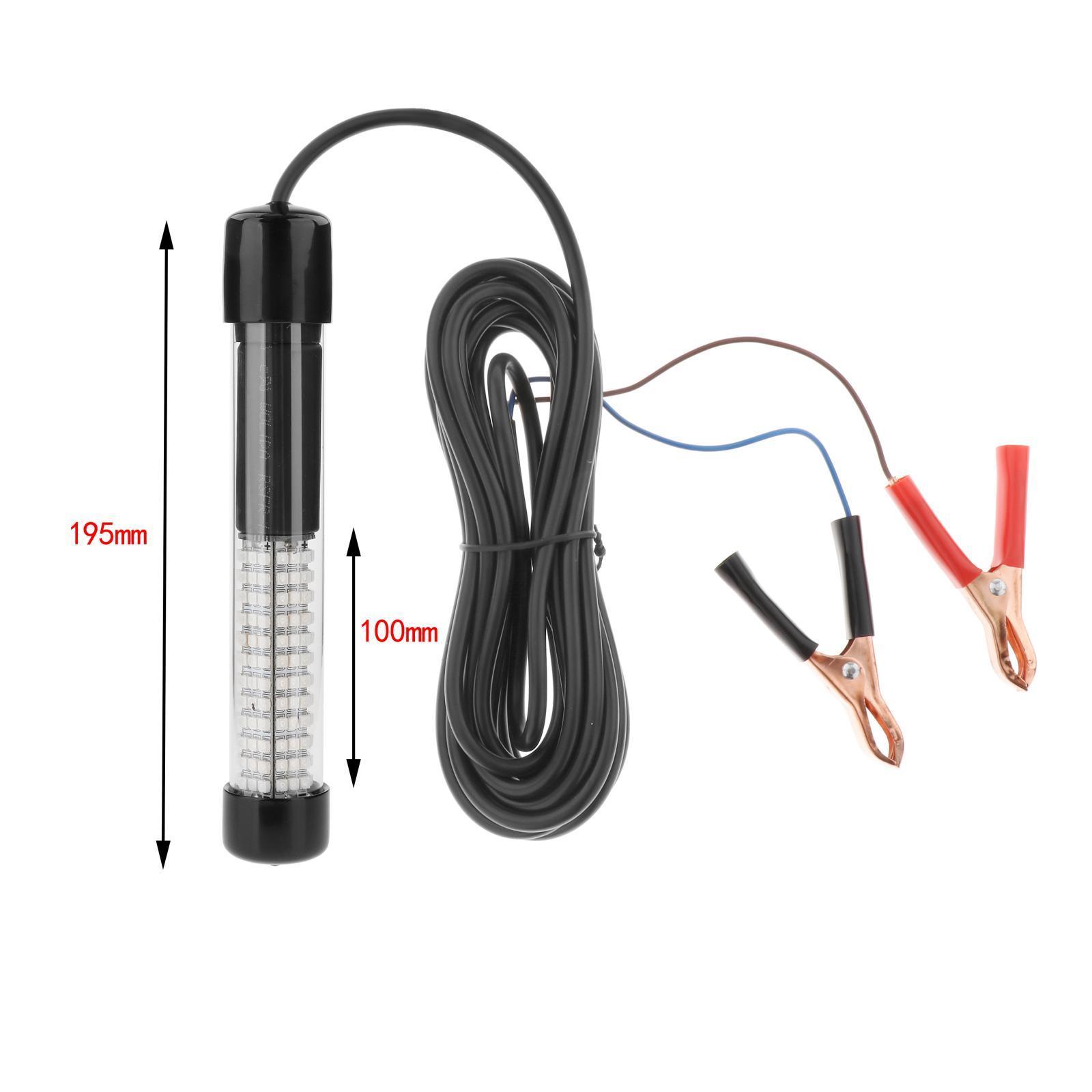 Submersible Fishing Light 5M Cord 12V for Fishing