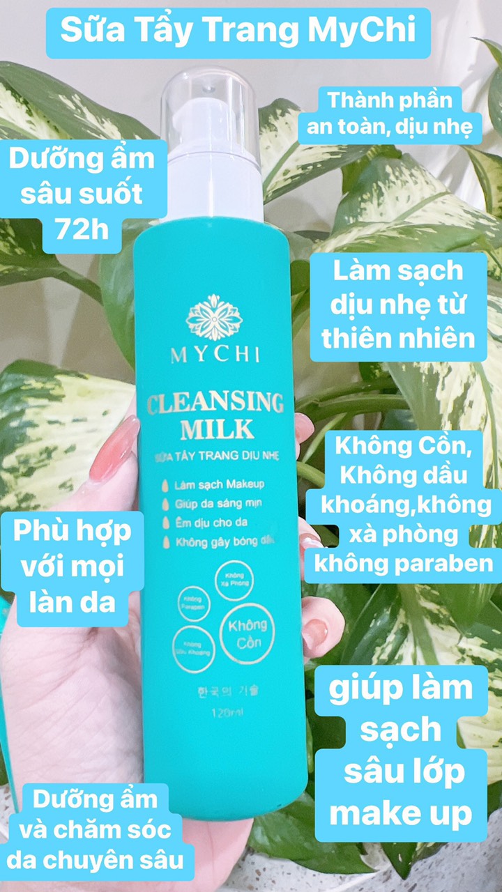 Sữa tẩy trang Mychi Cleansing Milk chính hãng