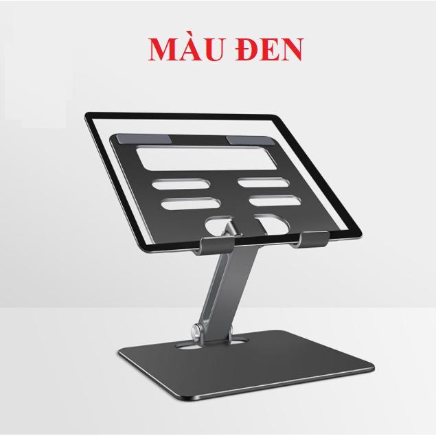 MT132 Giá đỡ iPad, Máy tính bảng nhôm hỗ trợ tản nhiệt có thể gấp gọn chỉnh độ cao