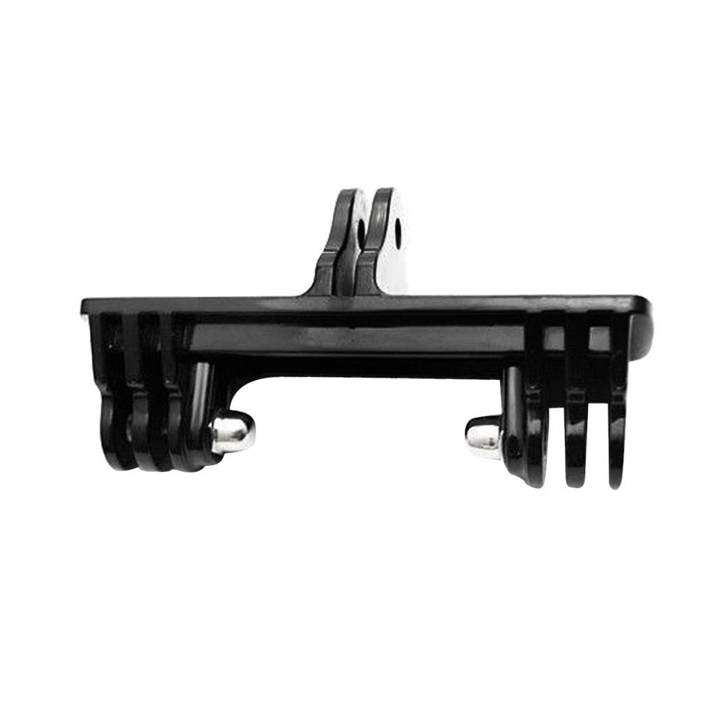 2 Way Double Monopod Mount Adapter For GoPro Hero 4 3+ 3 Xiaomi Yi 2 Camera