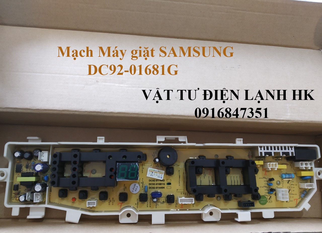 BO MẠCH dùng cho MÁY GIẶT SAMSUNG TRẮNG DC92-01449K DC92-01499J DC92-01681G BROAD DC92 DC41 00215B