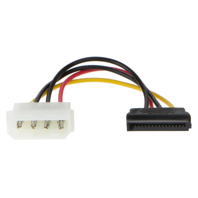 1PCS serial ATA SATA 4 PIN IDE Molex đến 1/2/3 của 15 PIN HDD Bộ chuyển đổi bộ chuyển đổi cáp nóng trên toàn thế giới
