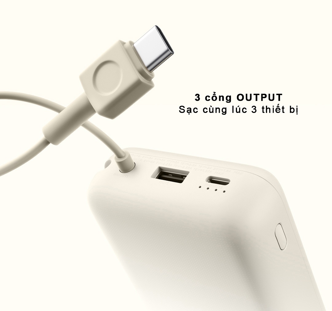 Pin dự phòng Xiaomi 20000mAh - Hàng Nhập Khẩu