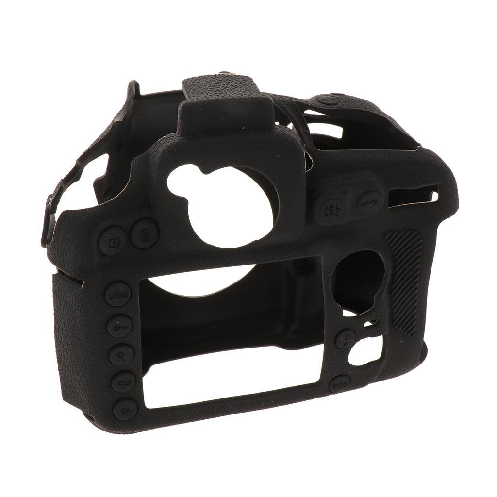 Detachable silicone camera protective cover for  black