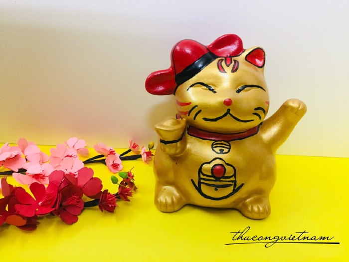 Heo đất Mèo Thần Tài