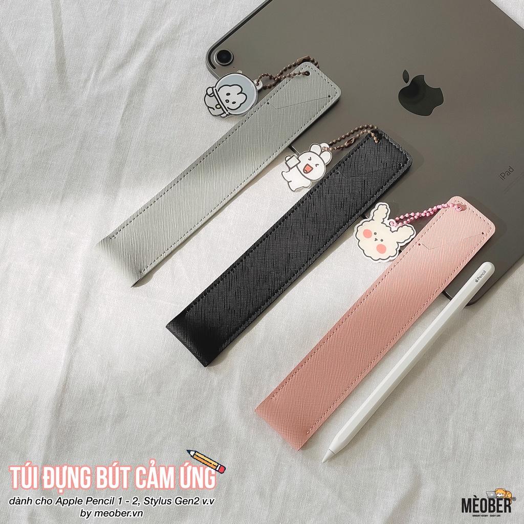 Túi đựng bút cảm ứng dành cho Apple Pencil 1 & 2, Stylus Gen2 - Chất liệu da PU Cao cấp