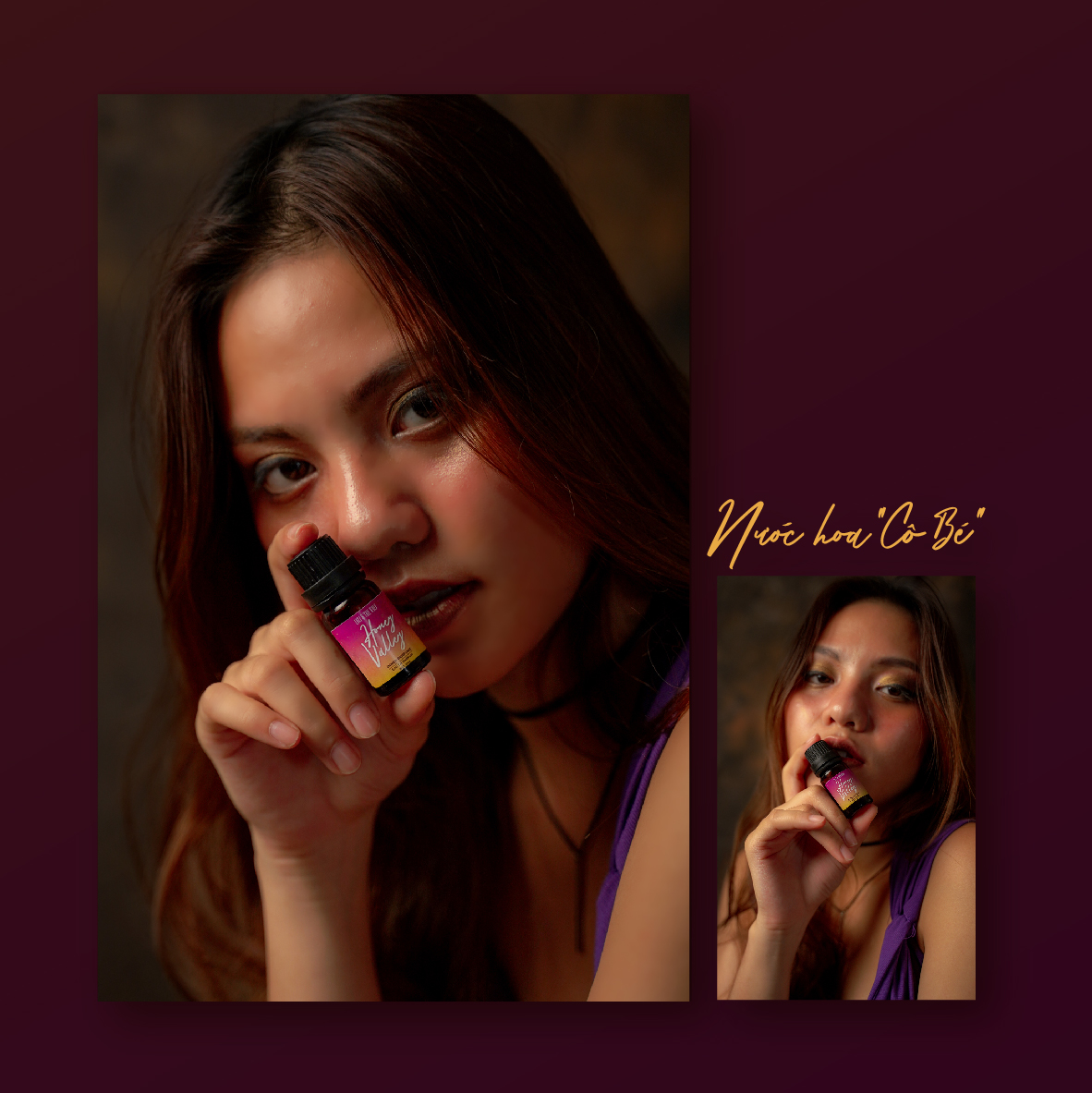 Nước hoa vùng kín dành cho nữ Honey Valley Eau De Parum chai chấm 10ml / chai lăn 5ml - LOLI & THE WOLF