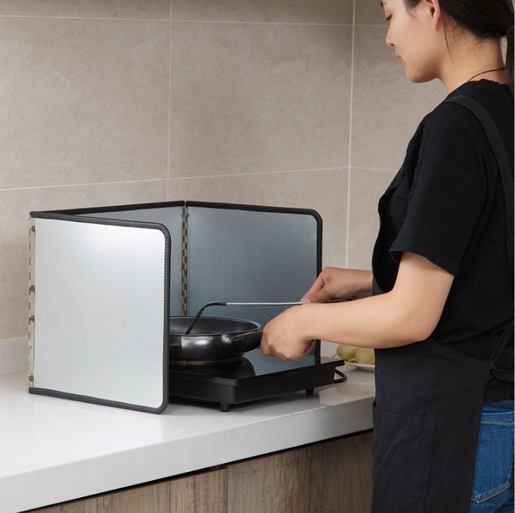 Tấm chắn dầu mỡ nhà bếp loại dày, Tiện dụng cho nhà bếp ngăn dầu mỡ