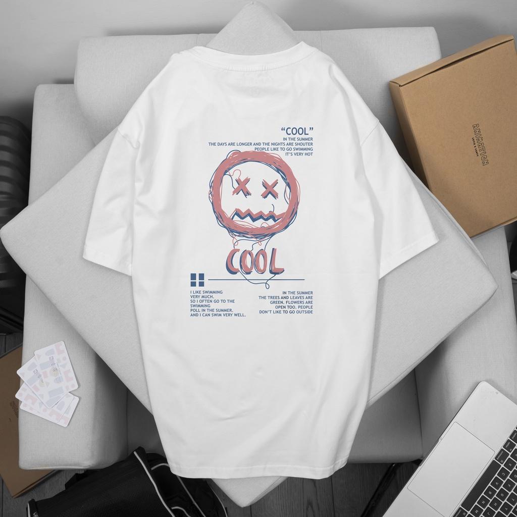 Áo Phông "COOL" 100% Cotton Tay Lỡ Form Rộng