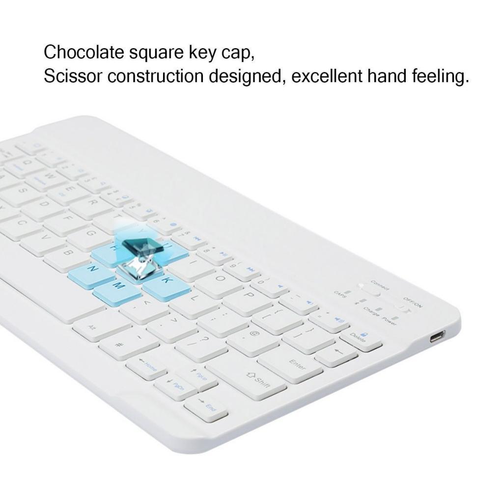 Mini Wireless Bluetooth Keyboard External Keypad& Tablet Stand for Pad