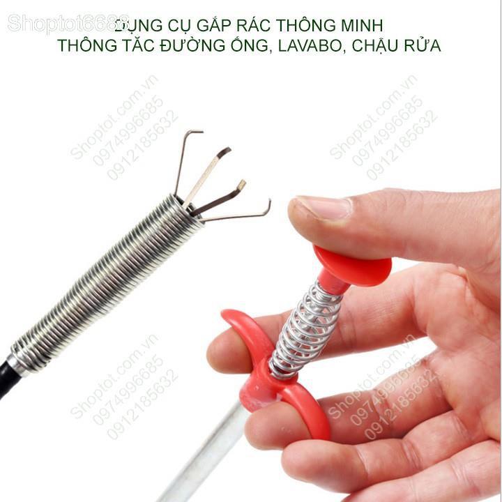 Dụng cụ gắp rác thông minh, thông tắc đường ống, Lavabo, chậu rửa bếp