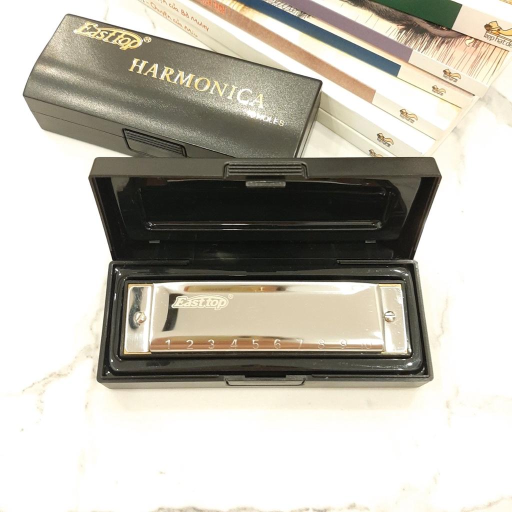 KÈN HARMONICA DIATONIC TONE C 10 LỖ KÈM HỘP ĐỰNG