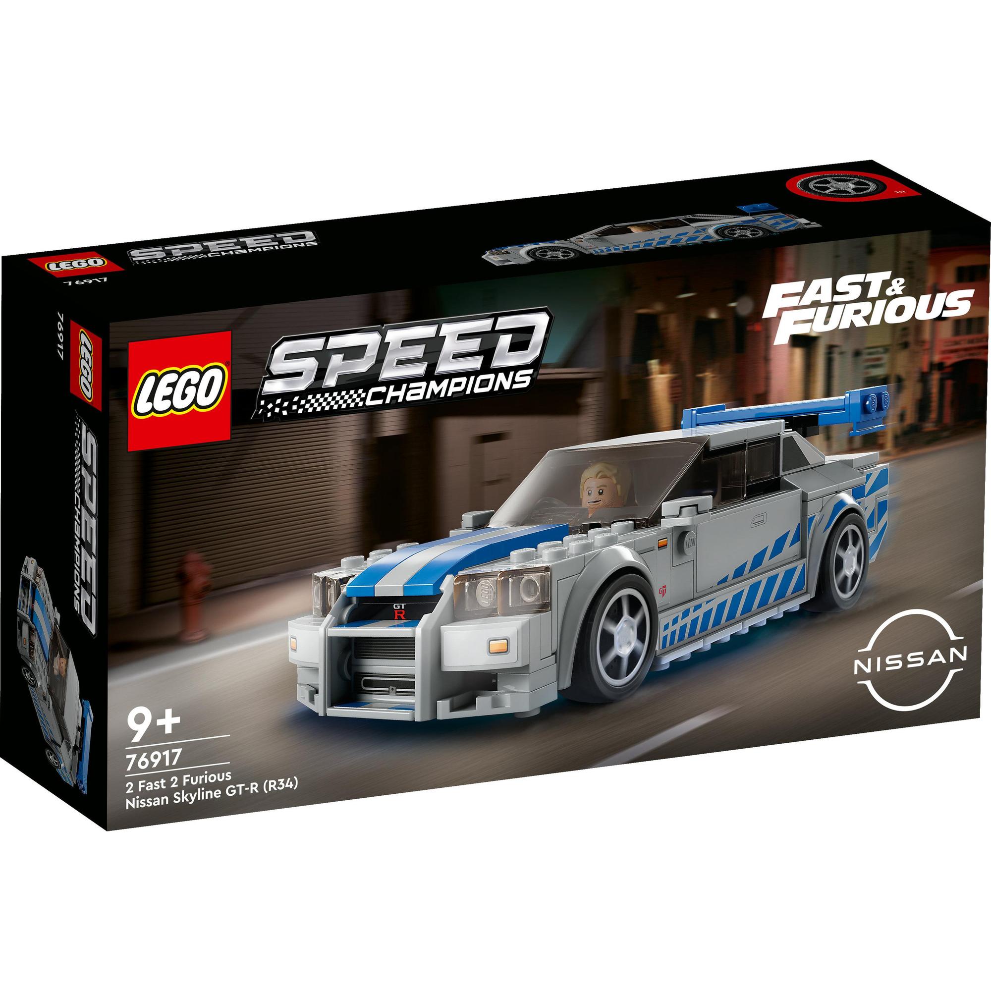 LEGO Speed Champion 76917 Siêu Xe Nissan Skylight (319 Chi Tiết)