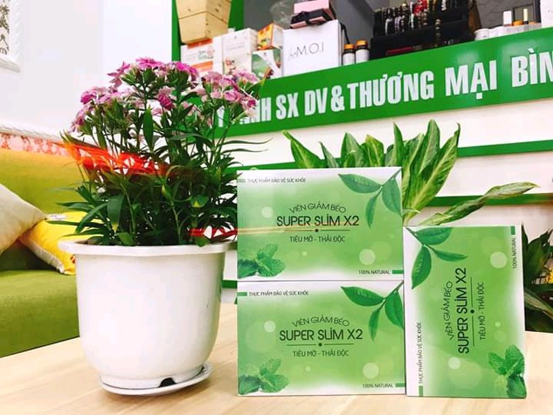 VIÊN GIẢM BÉO SUPER SLIM X2