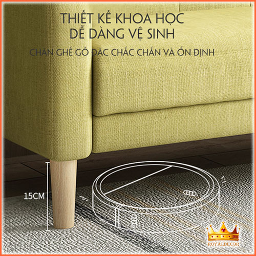 Ghế Sofa Giường Phòng Khách, Sofa Giường Thông Minh Gấp Gọn Chất Liệu Bọt Biển Cao Cấp - A02